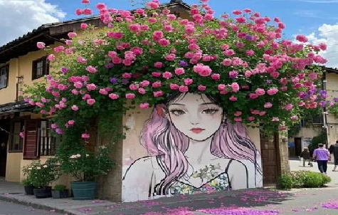 明光怎么设计网红打卡墙绘