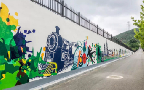 明光墙绘常见问题分析。