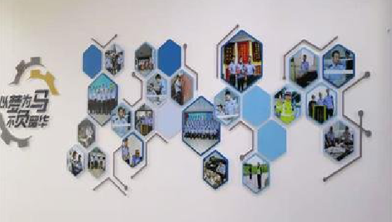 明光文化墙最常见的做法。