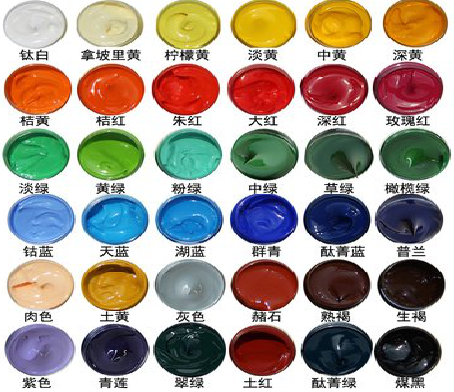 明光墙绘颜色的选择有讲究。