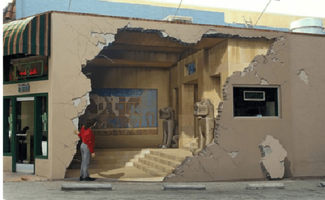 明光判断手绘墙好坏的标准。